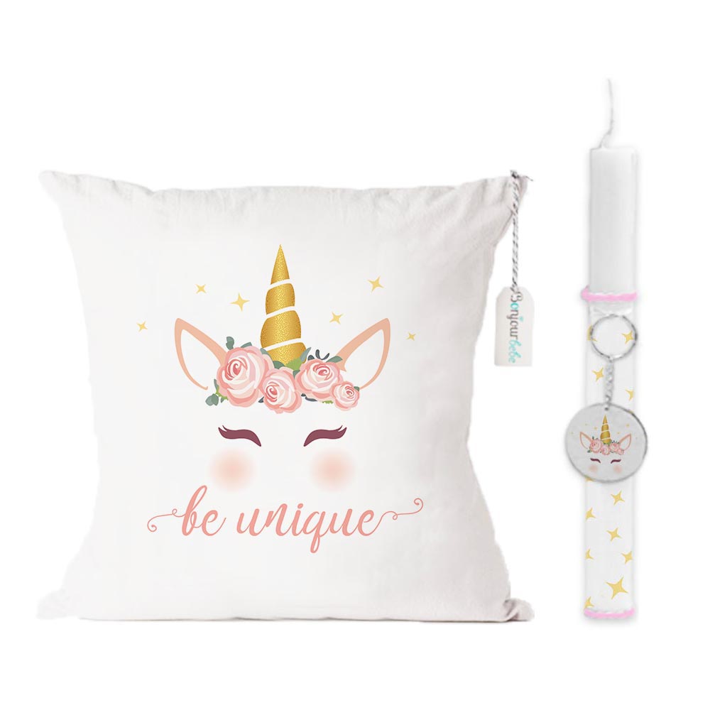 03 Λαμπάδα Πάσχα "My unicorn"