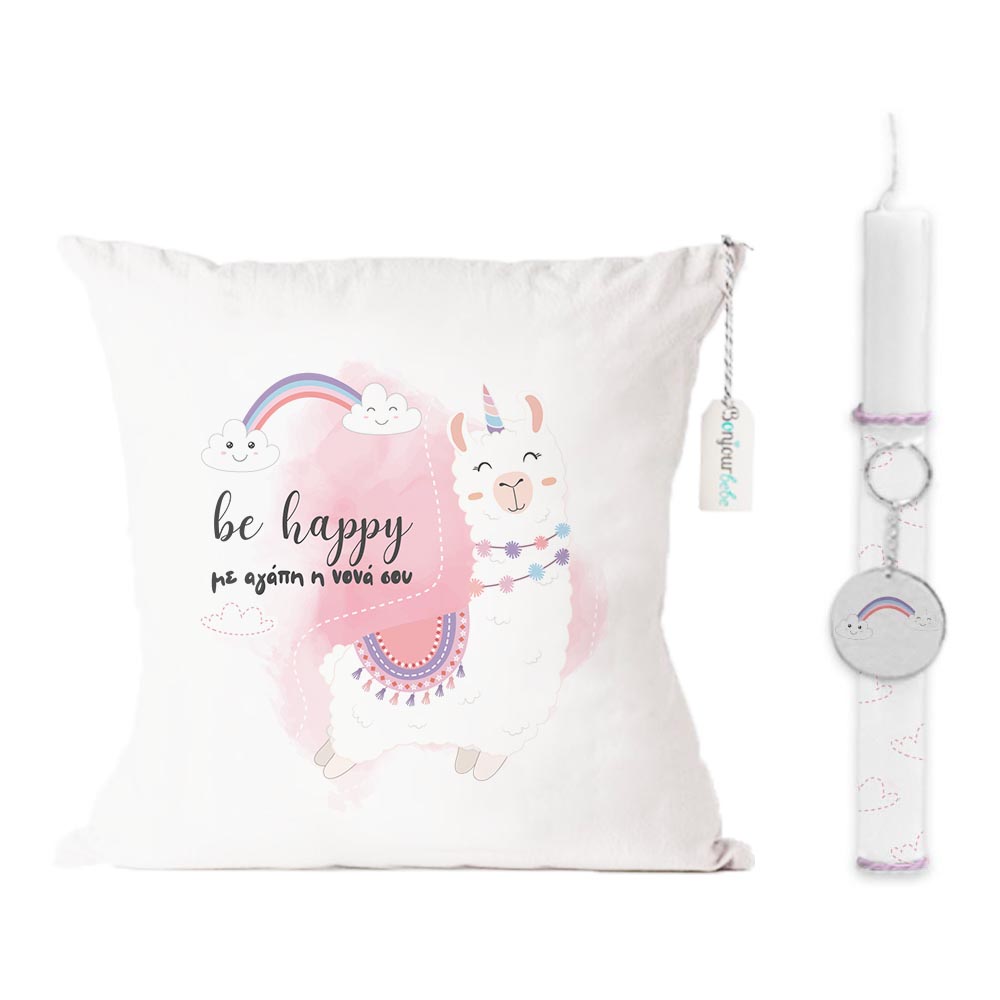 48 Λαμπάδα Πάσχα "Lama in clouds"