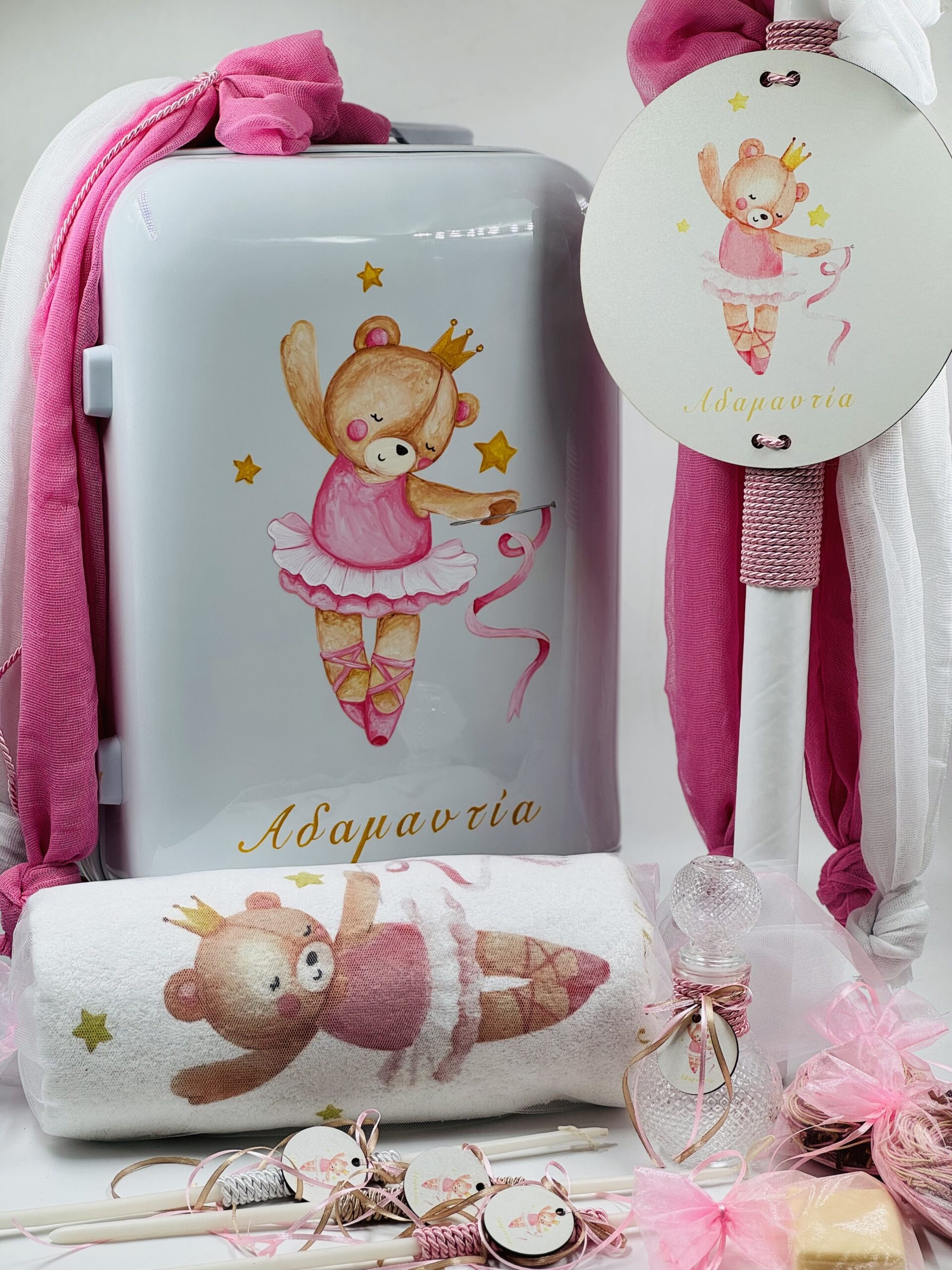 21005_Ballet Bear (Ολικό Βαπτιστικό Πακέτο Νονού / Νονάς) - Image 2