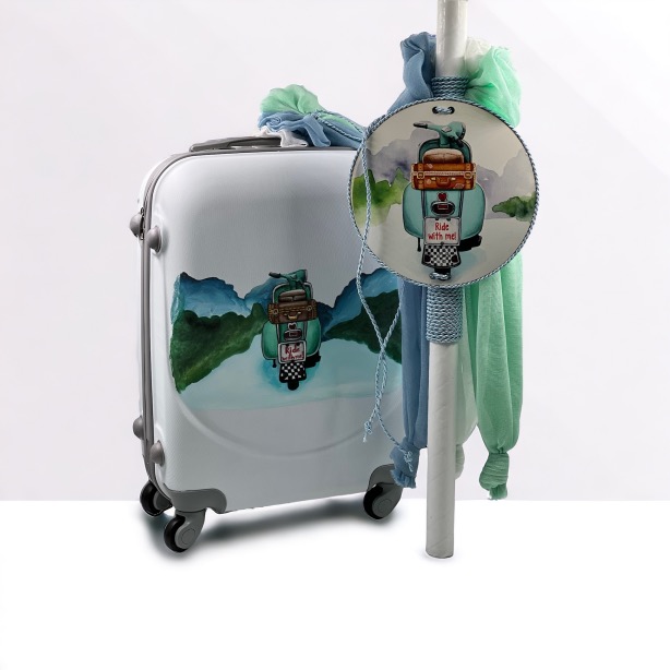 22007_Vespa (Ολικό Βαπτιστικό Πακέτο Νονού / Νονάς)