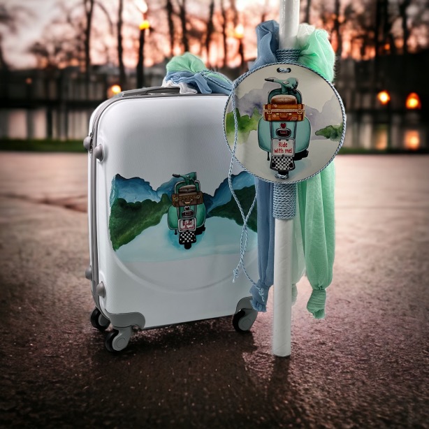 22007_Vespa (Ολικό Βαπτιστικό Πακέτο Νονού / Νονάς) - Image 6