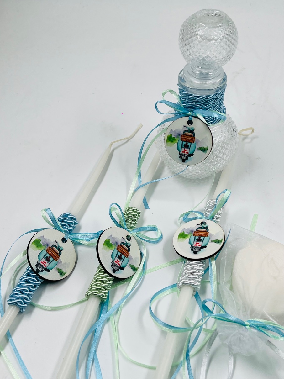 22007_Vespa (Ολικό Βαπτιστικό Πακέτο Νονού / Νονάς) - Image 5