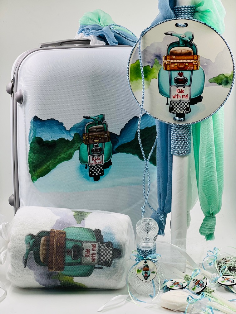 22007_Vespa (Ολικό Βαπτιστικό Πακέτο Νονού / Νονάς) - Image 2