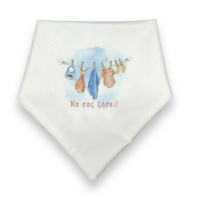 "Να σας ζήσει" Τούρτα από πάνες-λευκά είδη και προίκα. - Image 6