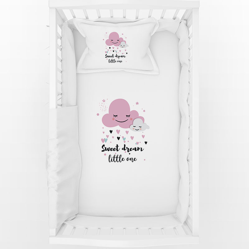 Ροζ Συννεφάκι Sweet Dream (Σετ Σεντόνια)