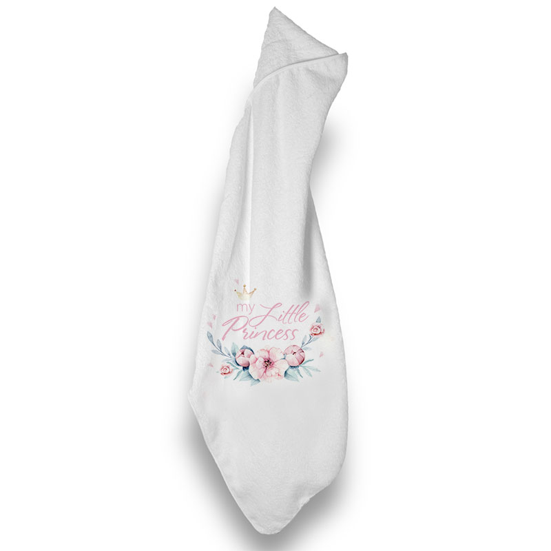 "Flower Little Princess" Τούρτα από πάνες-λευκά είδη και προίκα. - Image 9