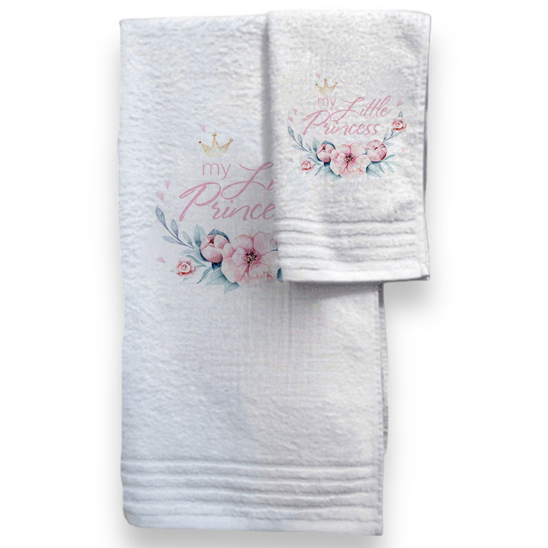 "Flower Little Princess" Τούρτα από πάνες-λευκά είδη και προίκα. - Image 8