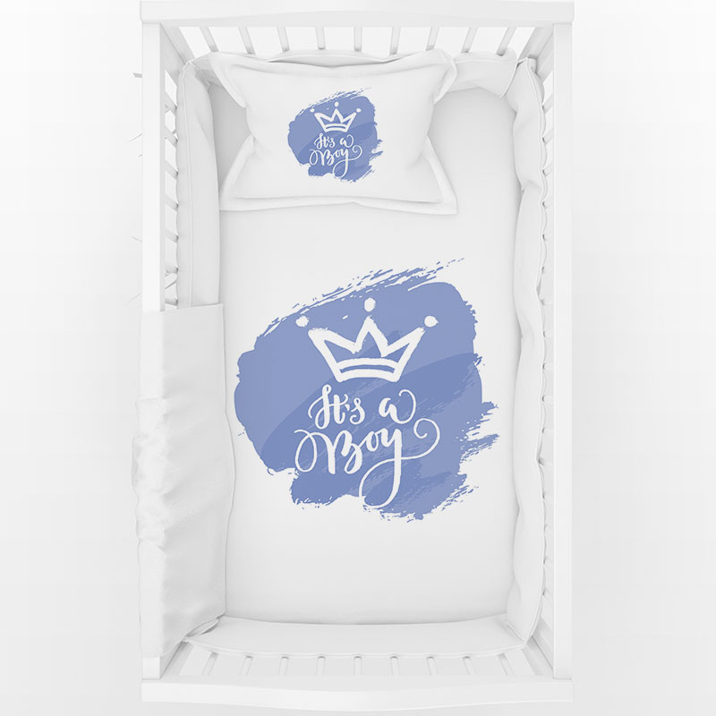 Στέμμα It's a Boy (Σετ Σεντόνια)