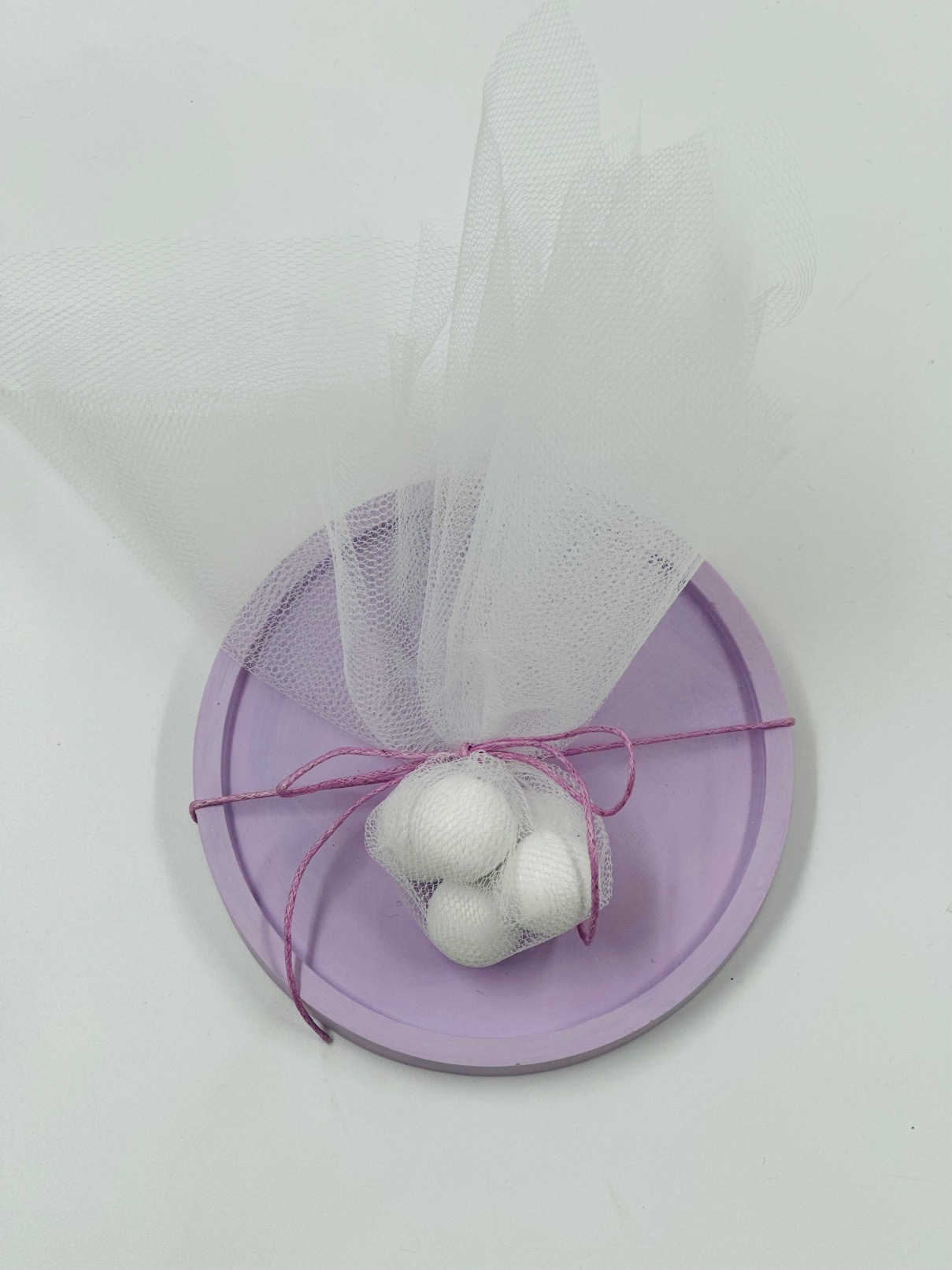 Μπομπονιέρα Υγρής Πορσελάνης EPRITSLILA0005