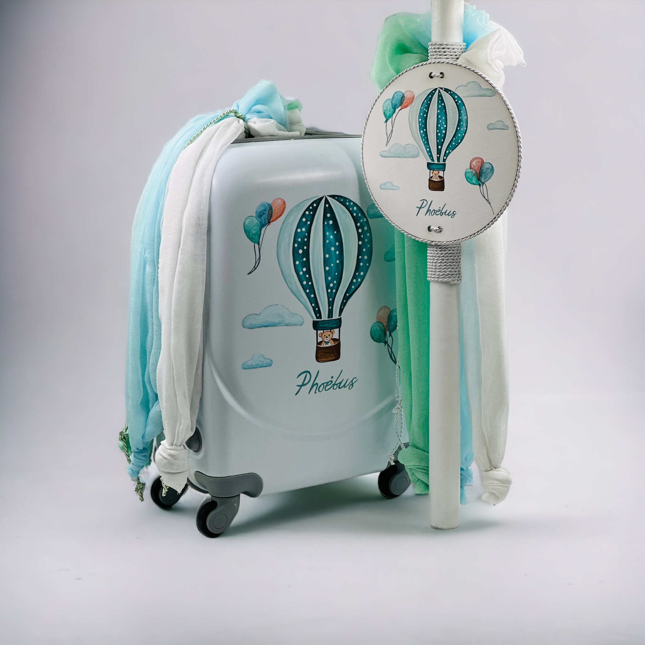 24028_Mint Air Ballon (Ολικό Βαπτιστικό Πακέτο Νονού / Νονάς)