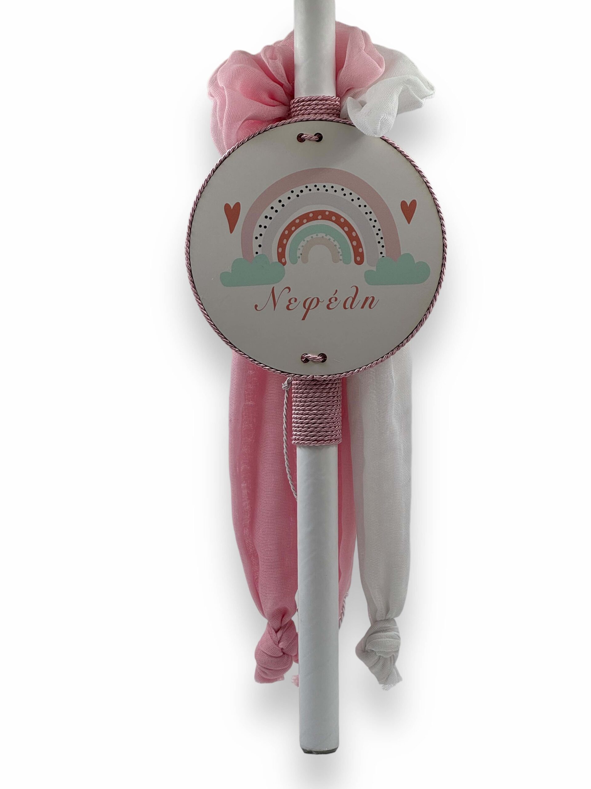 20037a_ Rainbow (Ολικό Βαπτιστικό Πακέτο Νονού / Νονάς) - Image 3