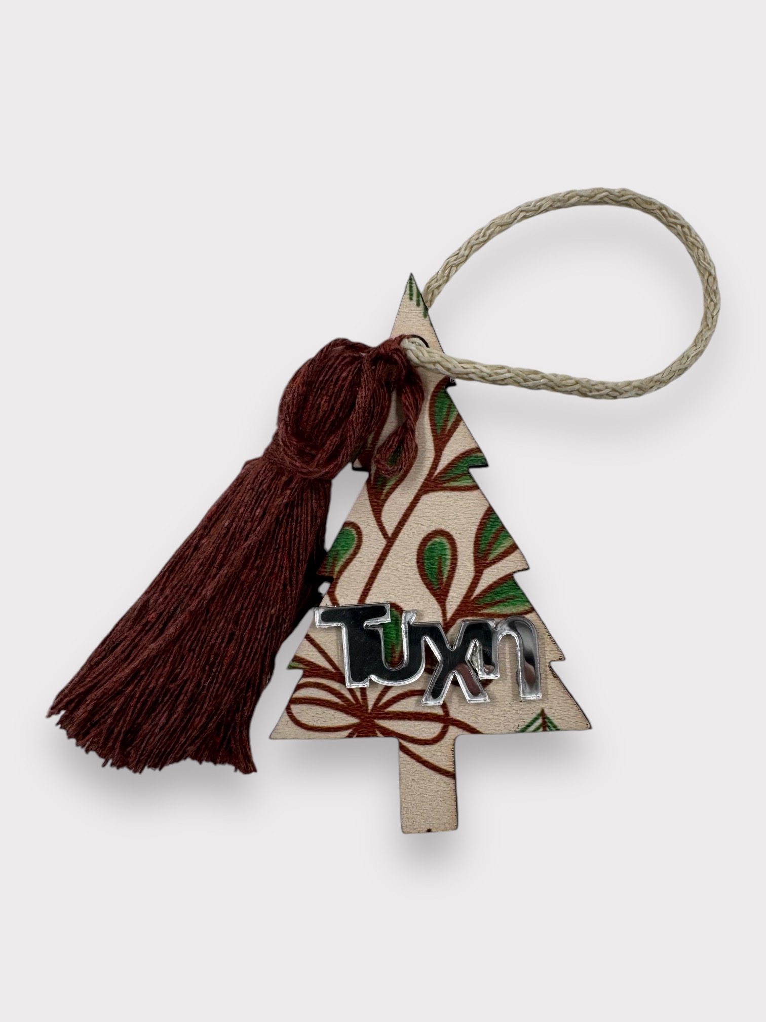 Ξύλινο Στολίδι Δεντράκι (KSTOL25004) - Image 2