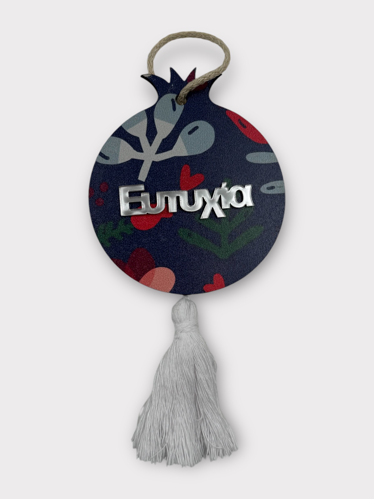 Ξύλινο Στολίδι Ρόδι (KSTOL25001) - Image 2